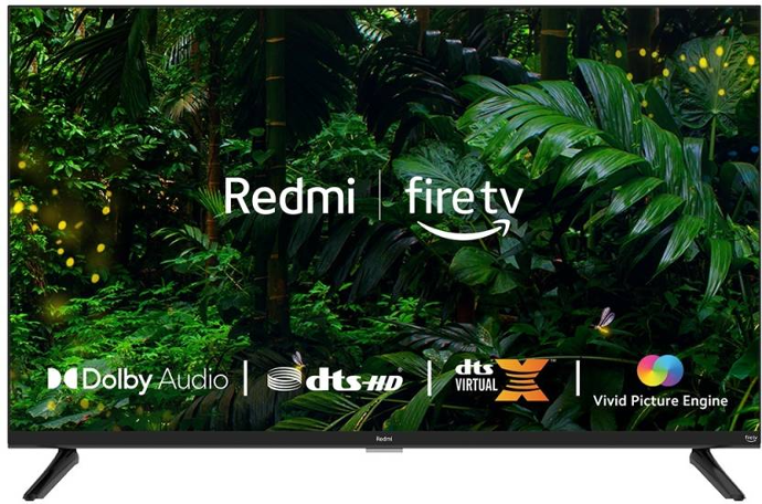 REDMI 80 cm (32 inch) HD Ready LED Smart FireTv OS 7 TV 2023 Edition with Dolby Audio & DTS: Virtual X  (L32R8-FVIN)