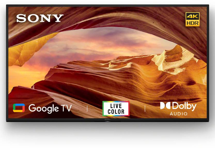 SONY X70L 108 cm (43 inch) Ultra HD (4K) LED Smart Google TV 2023 Edition  (KD-43X70L)