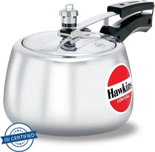 Hawkins Contura (HC30) 3 L Pressure Cooker  (Aluminium)