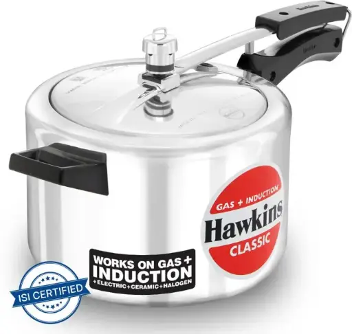 Hawkins Classic (ICL50) 5 L Induction Bottom Pressure Cooker  (Aluminium)