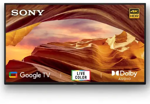 SONY X70L 108 cm (43 inch) Ultra HD (4K) LED Smart Google TV 2023 Edition  (KD-43X70L)